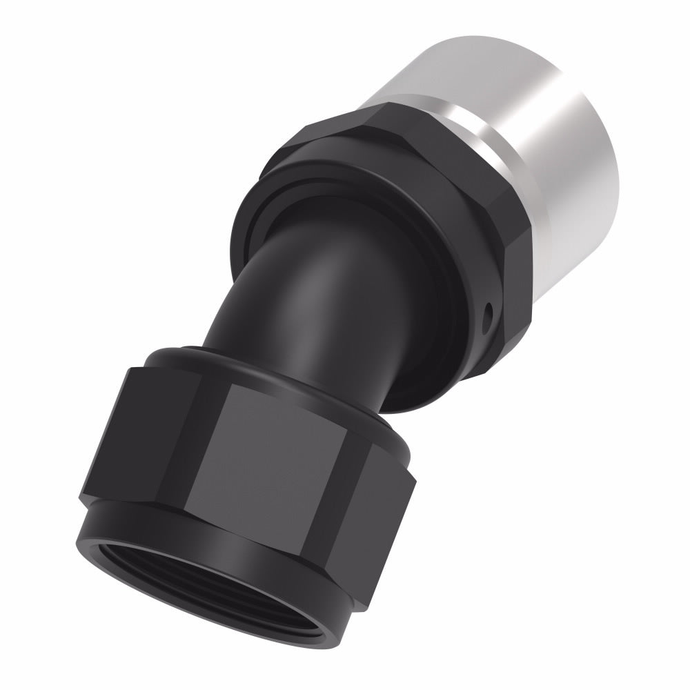 Aeroquip 16an StreetLite Crimp Fitting 45-Degree