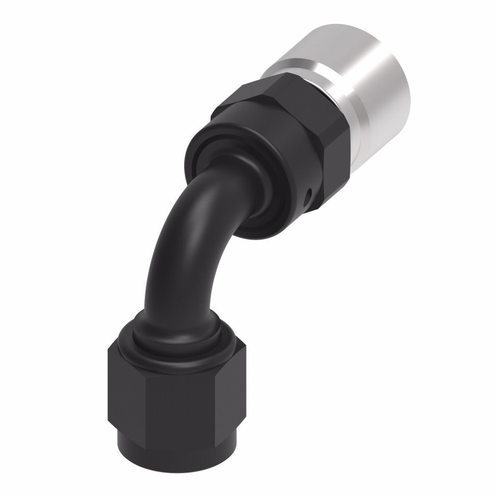 Aeroquip 6an StreetLite Crimp Fitting 90-Degree