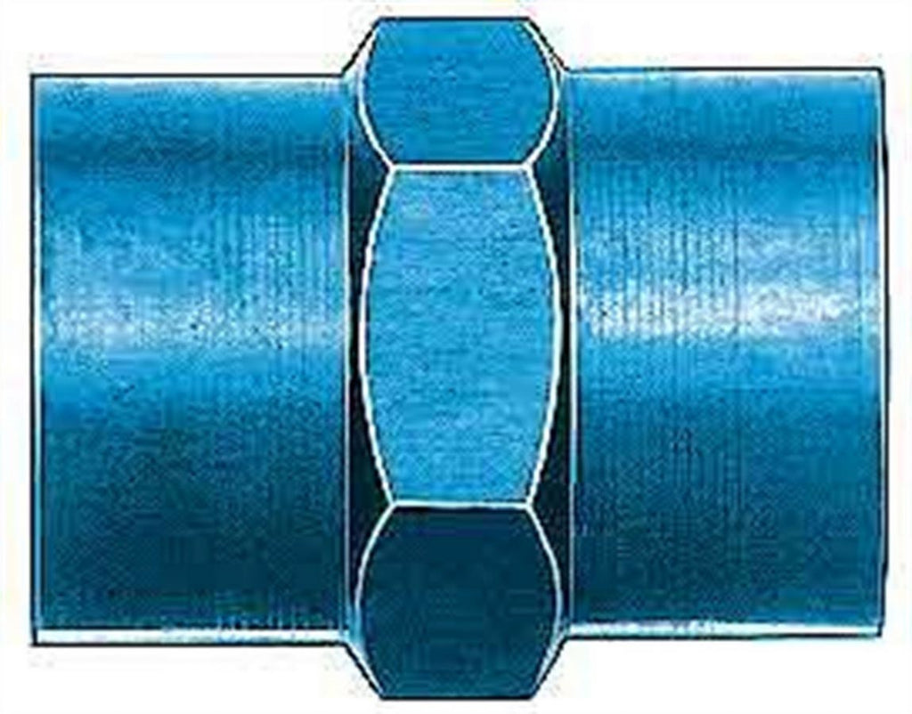 Aeroquip 1/4in Alum Pipe Coupler