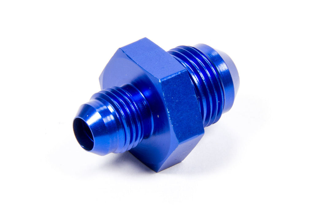 Aluminum Straight Reducer Fitting - Blue Anodized