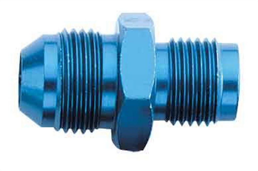 Male Aluminum Adapter - Blue Anodized