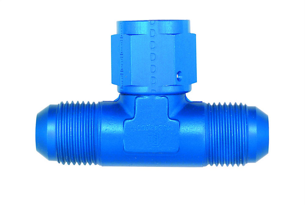 Male Adapters - Blue Anodized Aluminum