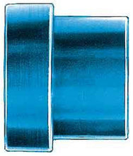 Cargar imagen en el visor de la galería, Aluminum Tube Sleeve Pair - Blue Anodized