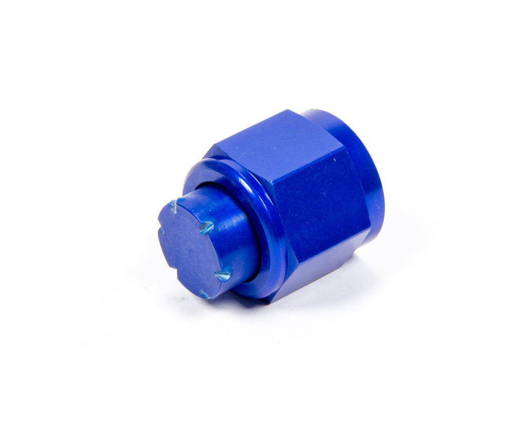 Blue Anodized Aluminum Cap #10 | Snug Fit for Enhanced Vehicle Performance