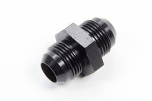 Load image into Gallery viewer, Black Anodized Aluminum Straight Adapter Union - Male to Male