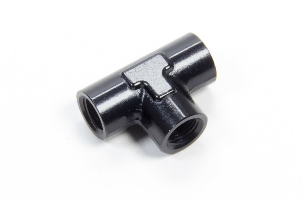 Aeroquip Alum Female Pipe Tee 1/8in Black