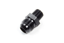 Cargar imagen en el visor de la galería, Flare 3/8in to NPT Male Adapter, Black Anodized - Aluminum