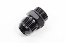 Load image into Gallery viewer, Male O-Ring to 12AN Male Black Flare Adapter - Aluminum (Black Anodized)