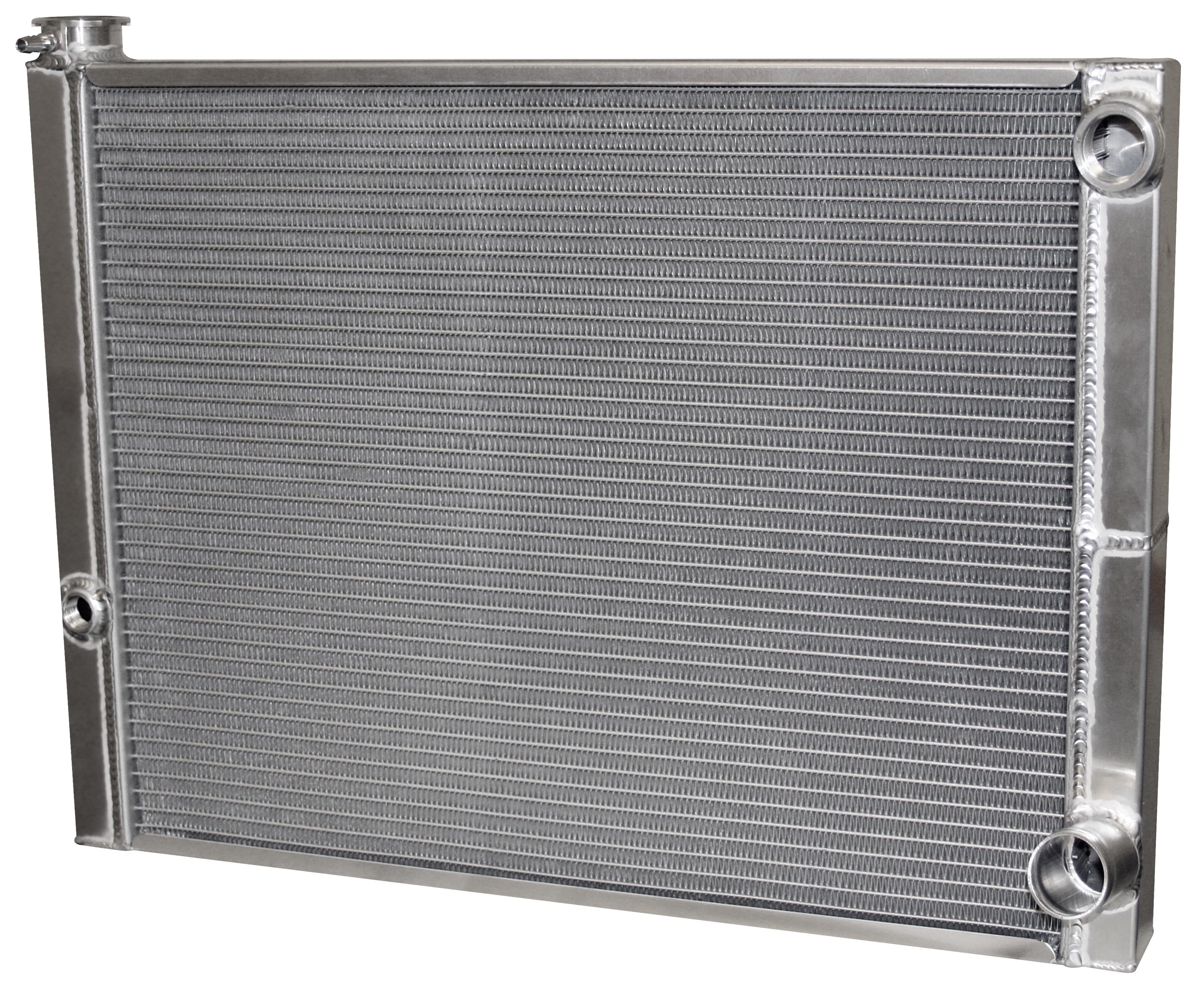 AFCO Racing Radiator 26in x 19in DBL Chevy -16an Inlet