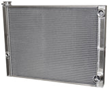 AFCO Racing Radiator 26in x 19in DBL Chevy -16an Inlet