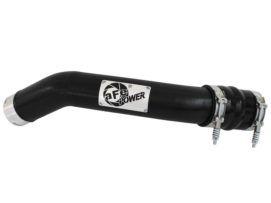 aFe Power BladeRunner 3in Aluminum Hot Charge Pipe Black