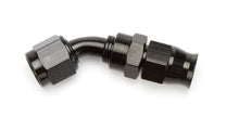 Load image into Gallery viewer, Aeromotive Fuel System 6an 45-Deg PTFE Hose End Black Anodized