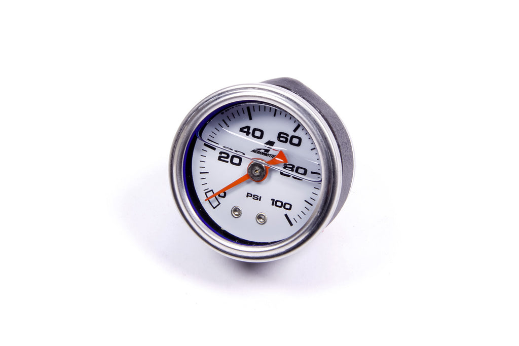 Aeromotive Fuel System Fuel Pressure Gauge - 1.5in 0-100psi