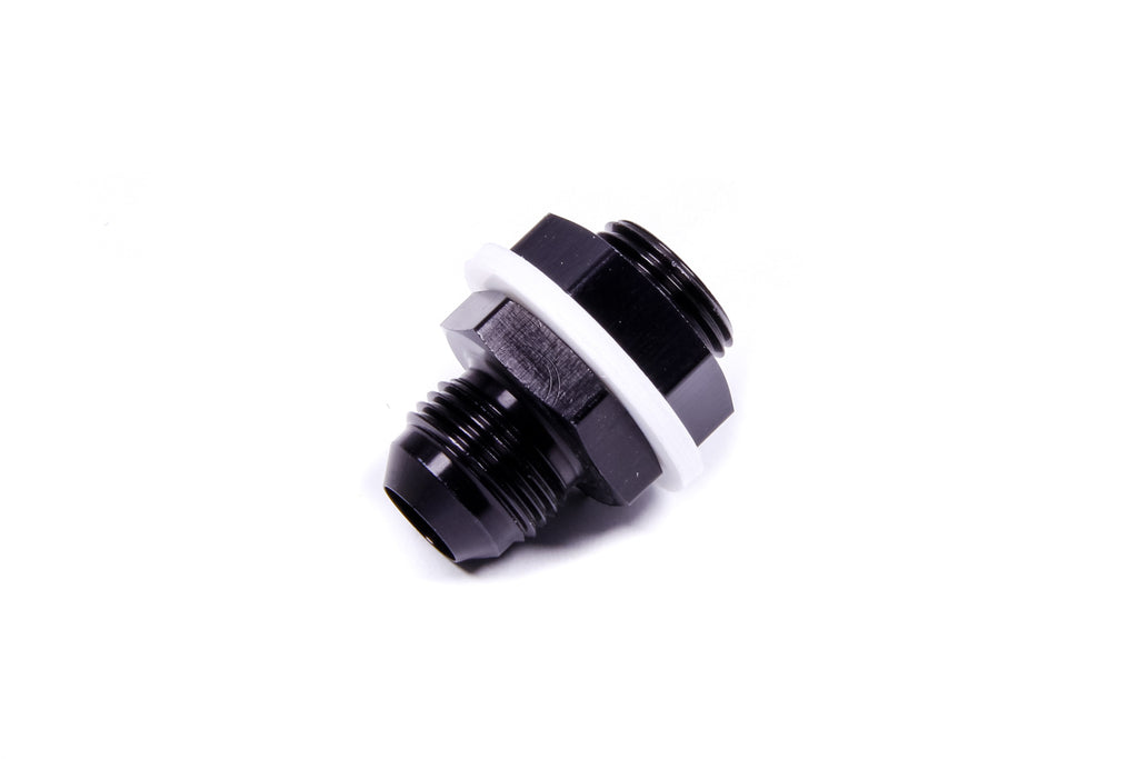 Male Bulkhead Fitting - Aluminum Black Anodized