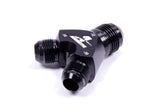 Aeromotive Fuel System Y-Block Fitting - 12an to 2 x -10an