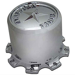 1" ABS CENTER CAP CHROME 8X200,210