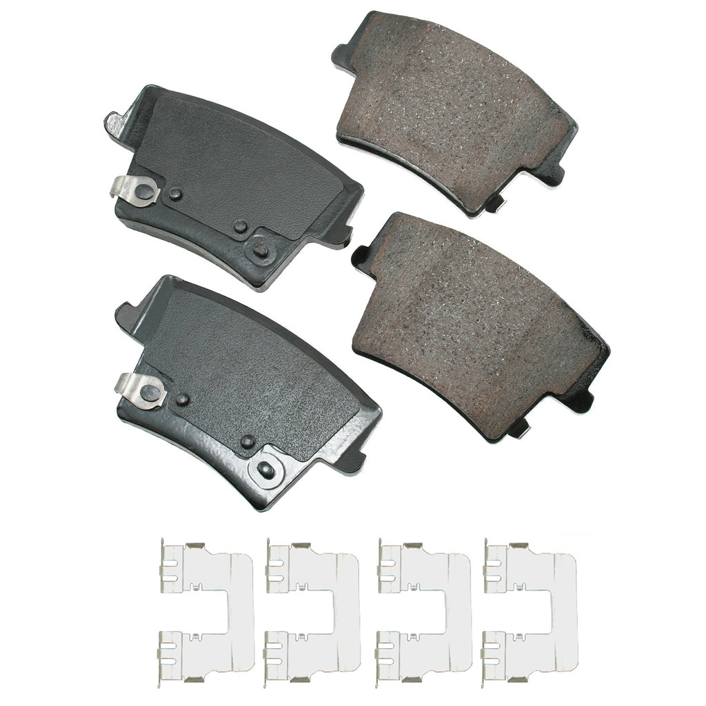 Akebono Brake Pads Rear Dodge 05 -18 Challenger Charger