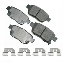 Cargar imagen en el visor de la galería, Pastillas de freno Akebono traseras Acura TL 09-14 Honda Ridgeline 06