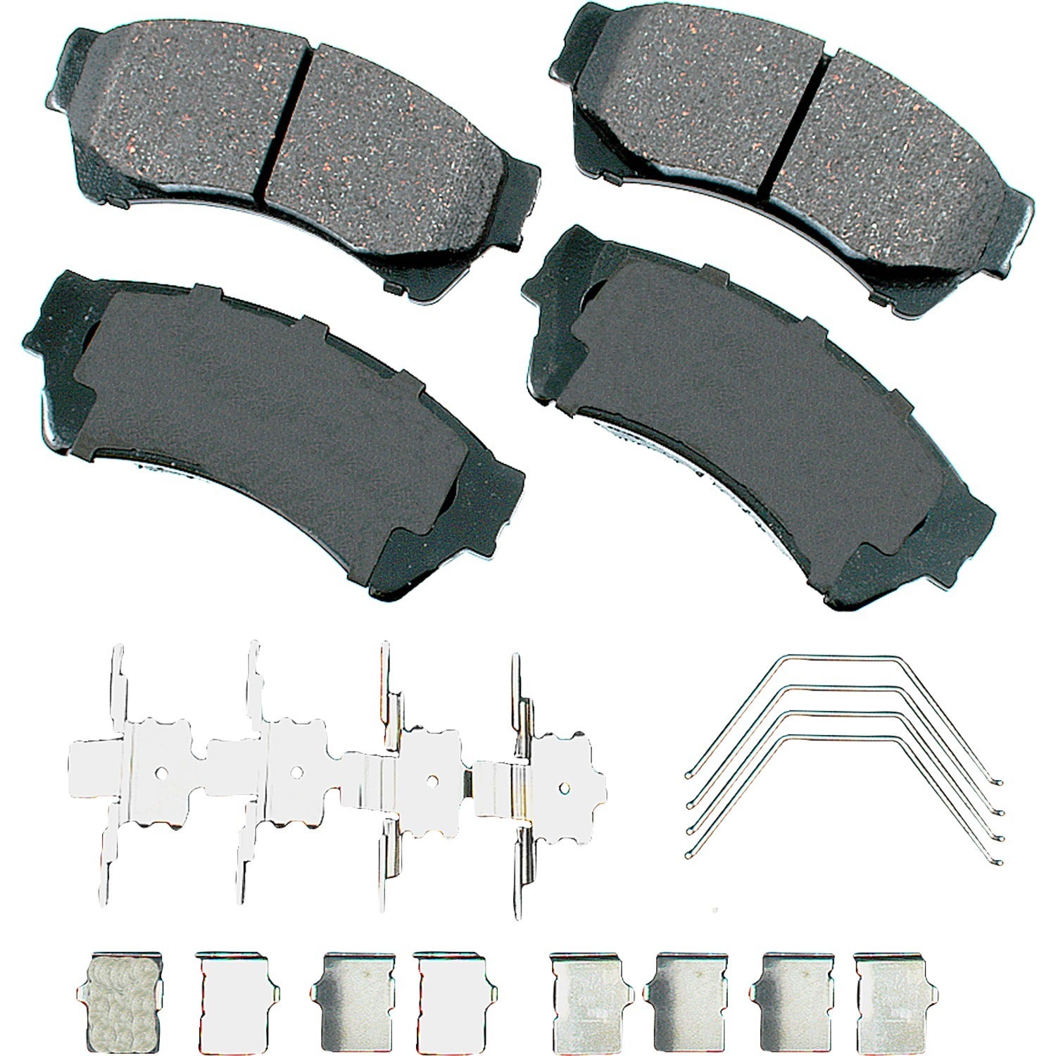 Akebono Brake Pad Front Ford Fusion 06-12 Lincoln MKZ