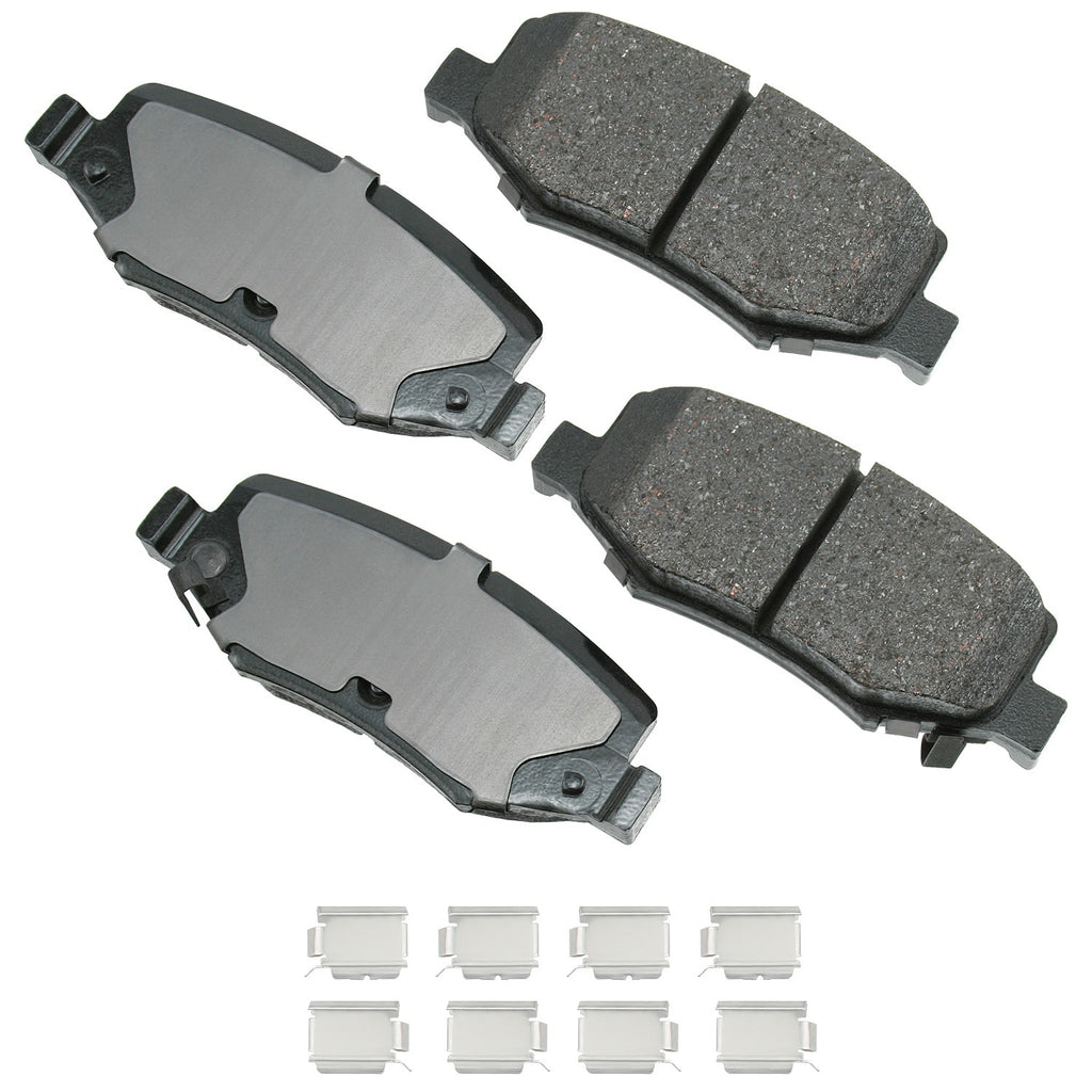 Akebono Brake Pad Rear Dodge Nitro 07-11 Wrangler