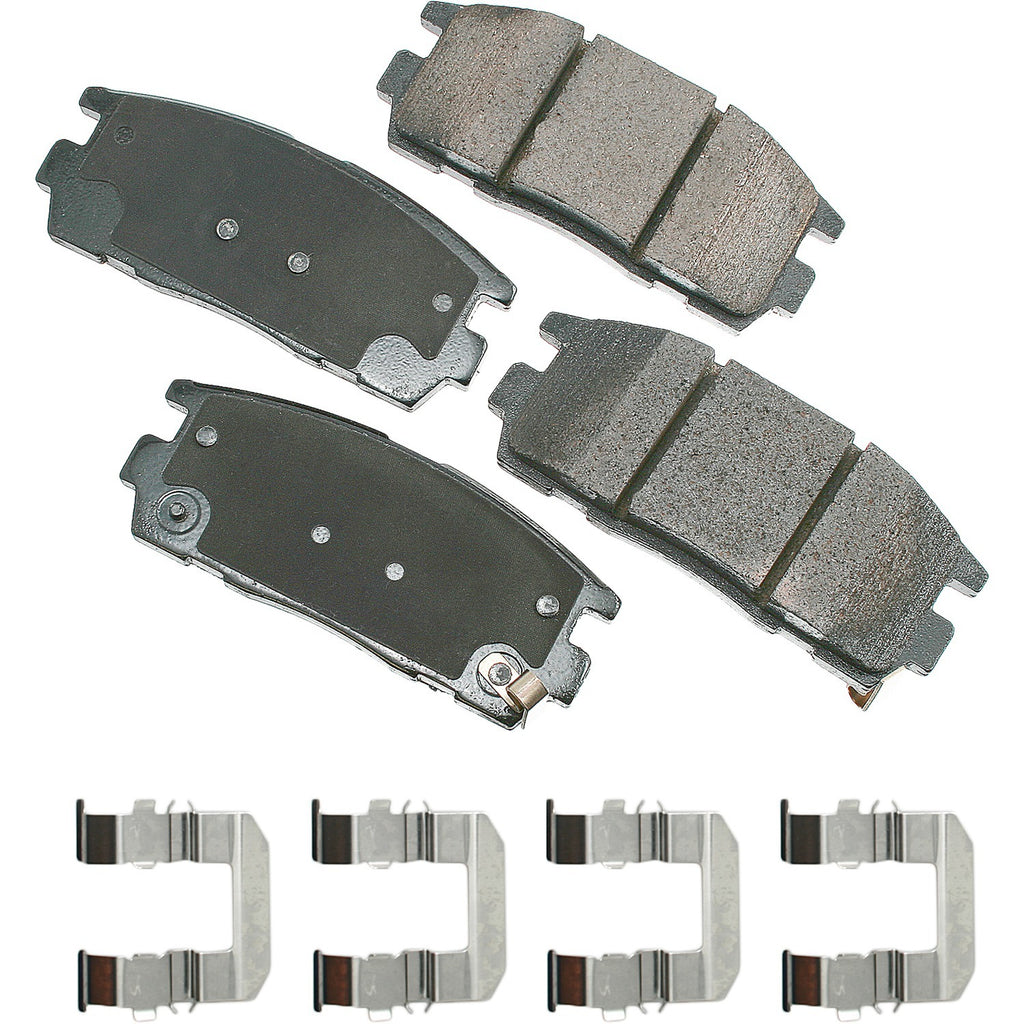 Akebono Brake Pad Rear Chevrolet Captive 12-15 Equinox 07