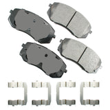 Akebono Brake Pad Front Hyundai Sonata Tuco 10-15 Kia