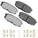 Akebono Brake Pad Rear Lexus LX570 08-11/13-19 Toyota