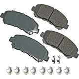 Akebono Brake Pad Front Nissan Rogue 08-18 Select 14-15