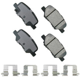 Pastilla de freno Akebono trasera Mazda 6 14-15 Mitsubishi Outland