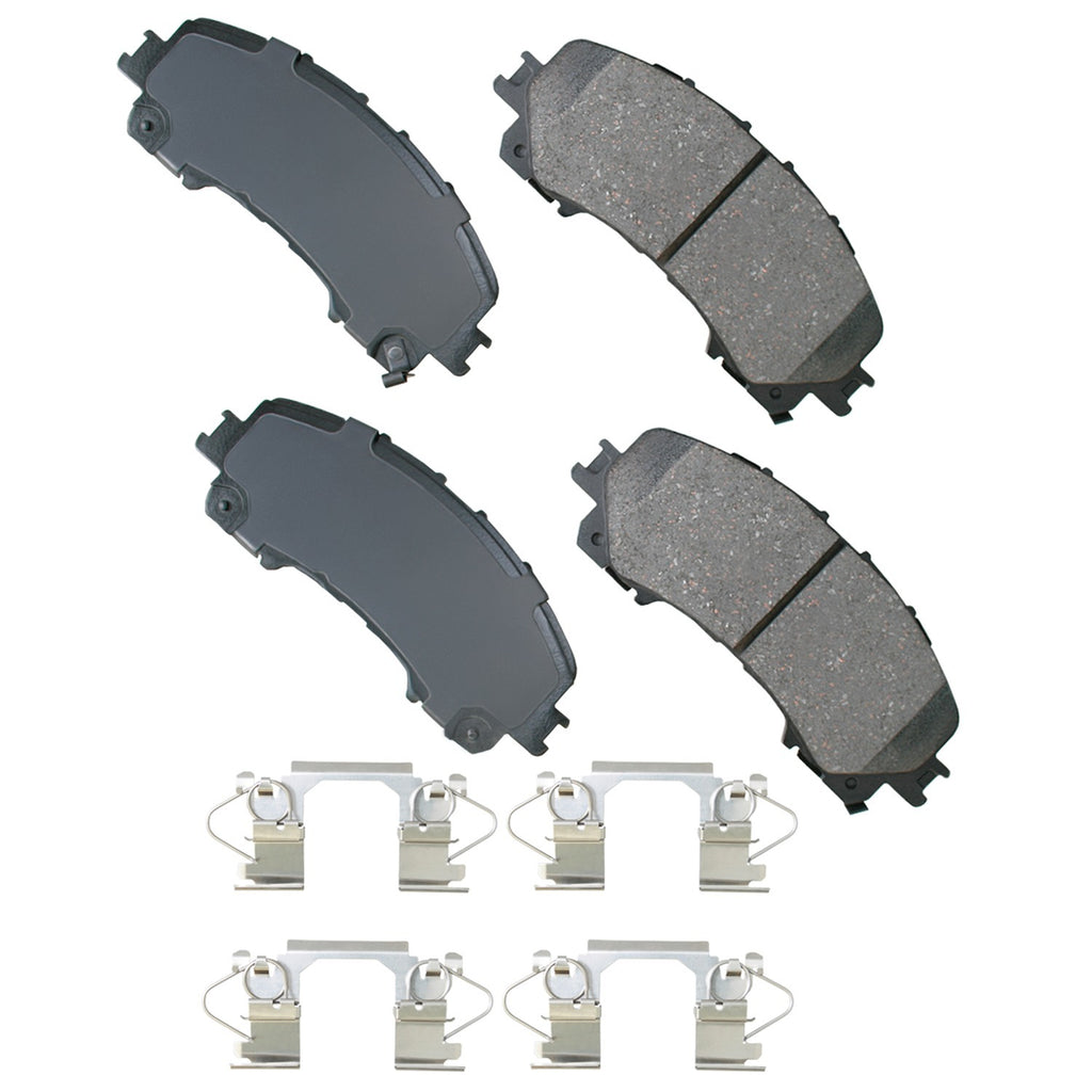 Akebono Brake Pad Front Infiniti Q50 14-19 Q60 17-19