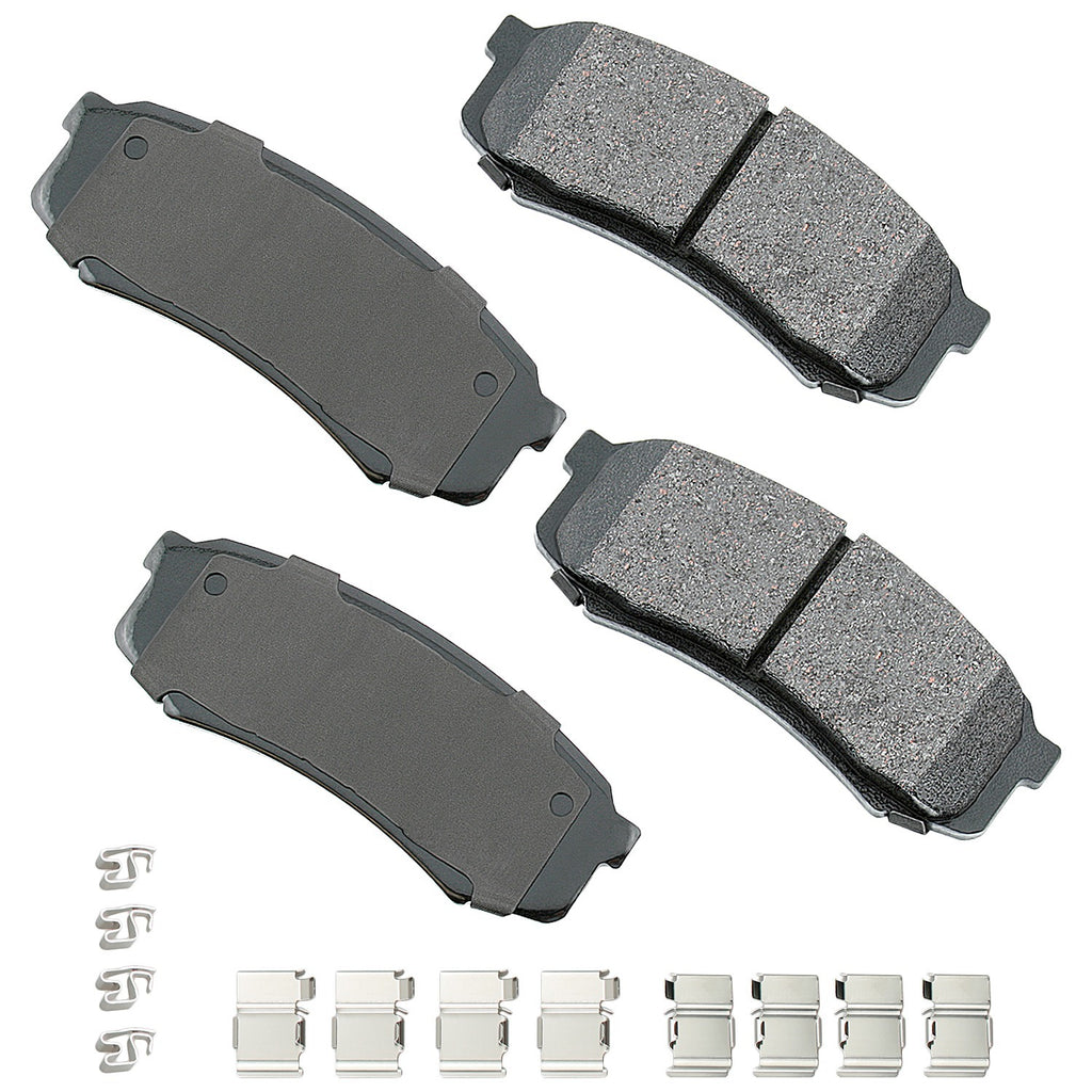 Akebono Brake Pad Rear Lexus 10- 19 GX470 03-09