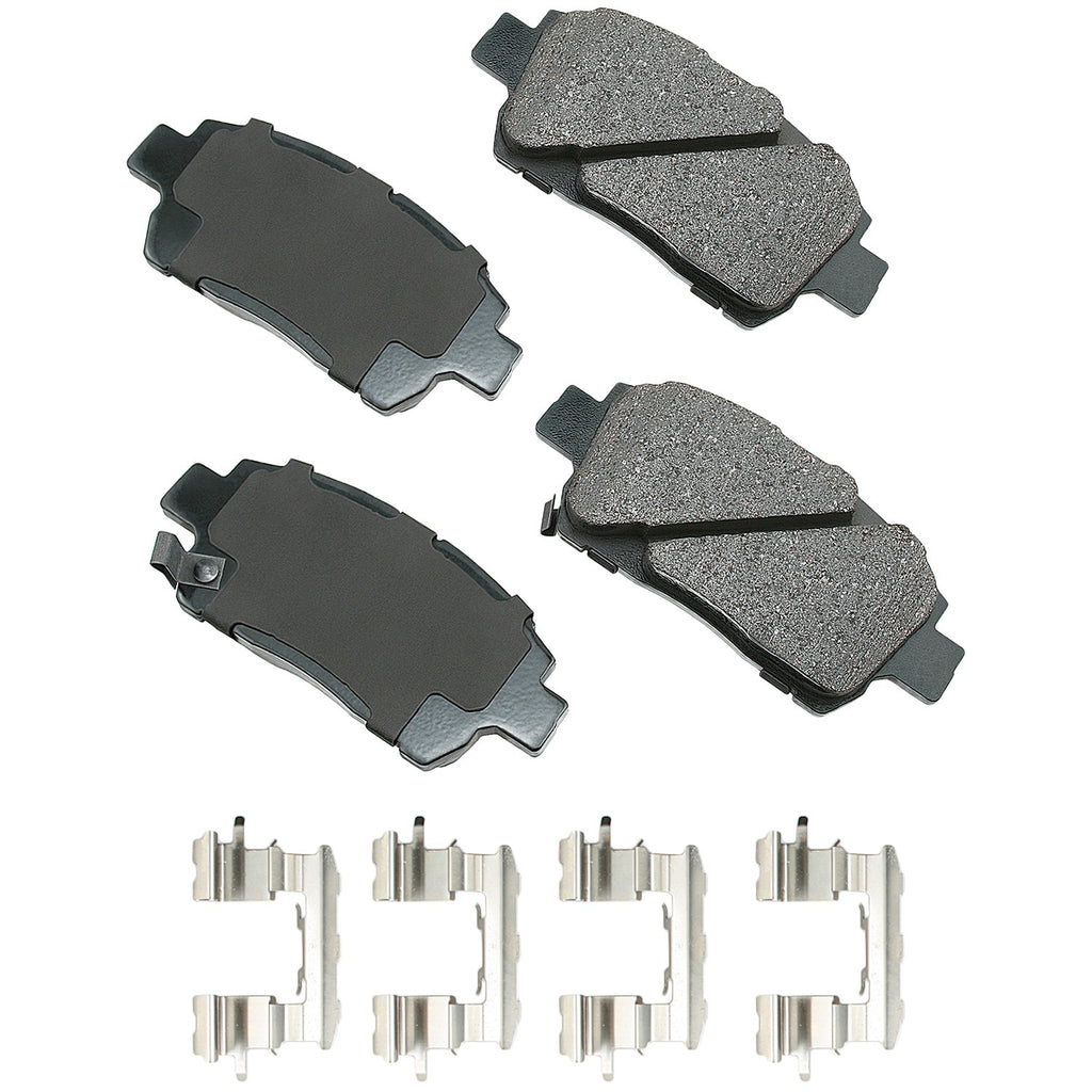 Akebono Brake Pads Front Scion xA 04-06 xB 04-06 Toyota