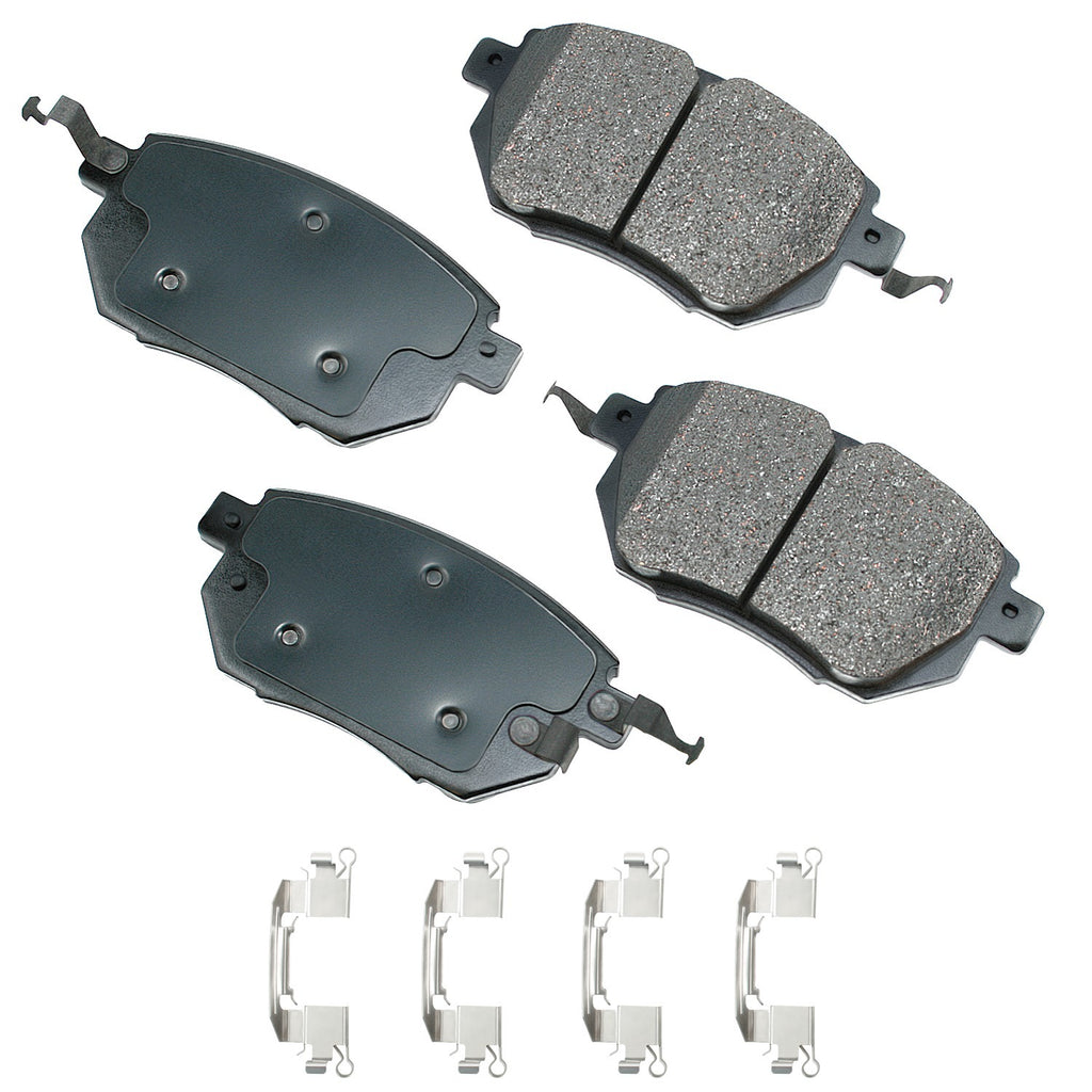 Akebono Brake Pads Front Infiniti FX35 03-06