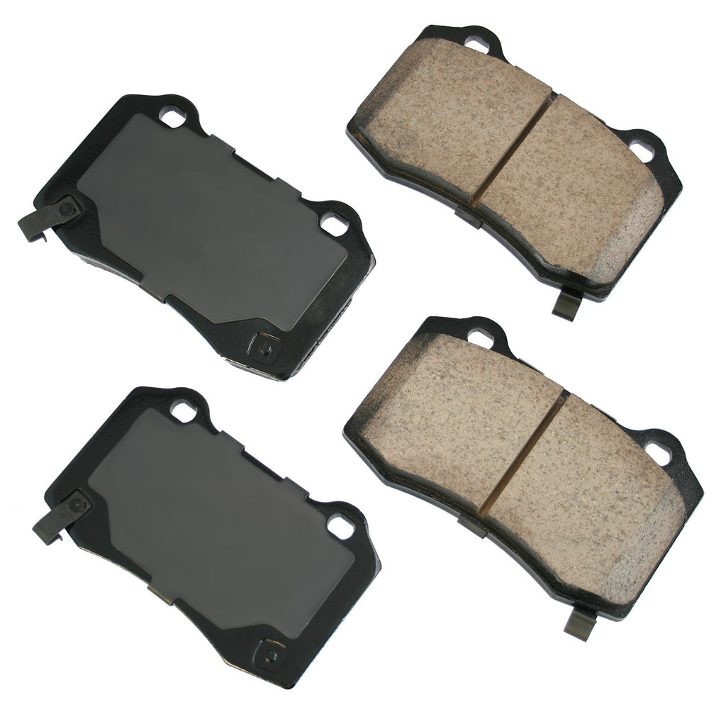 Akebono Brake Pads Rear Cadillac CTS 04-07 CTS 09-19