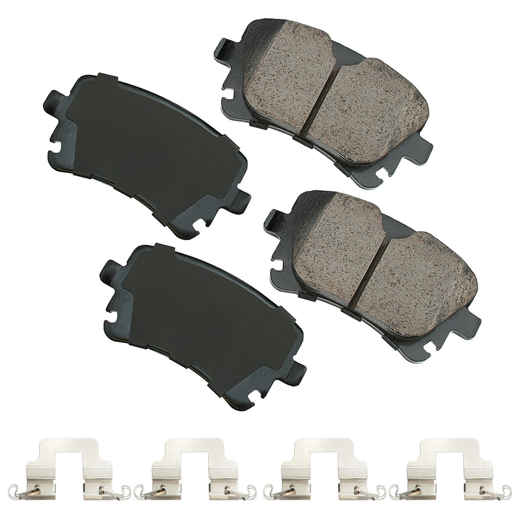 Euro Ultra-Premium Brake Pads - Rear