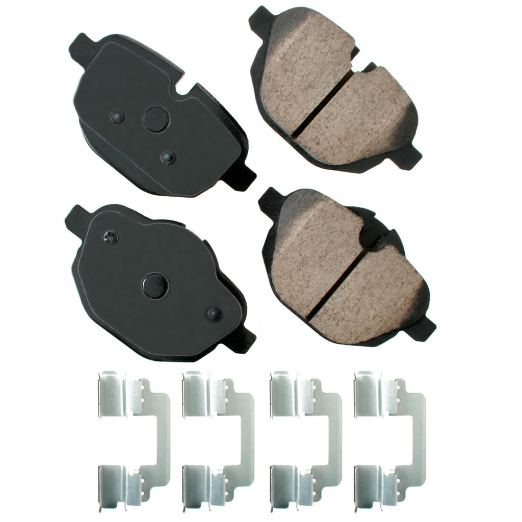 Euro Ultra-Premium Brake Pads - Rear