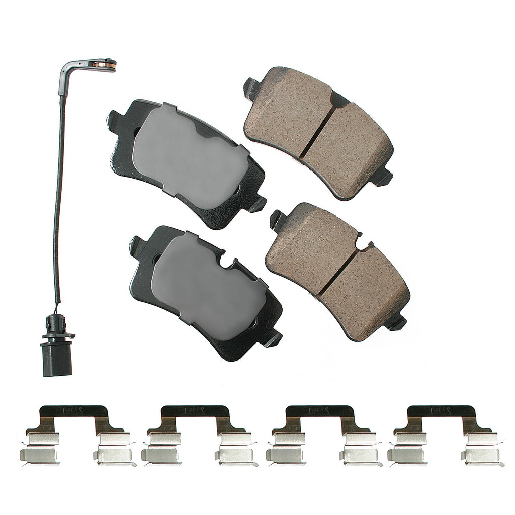 Akebono Euro Ultra-Premium Brake Pads - Rear