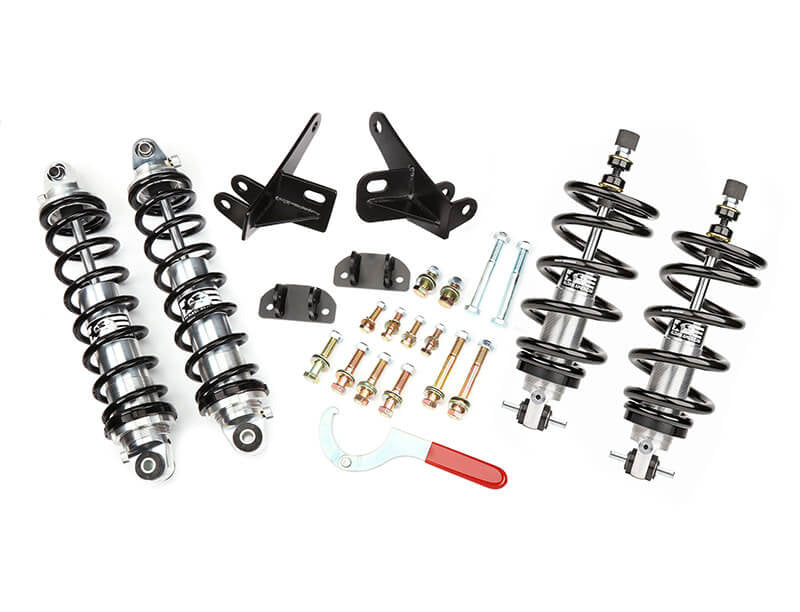 Aldan American Coil-Over Kit, GM, 78-88 G-Body, SB, Double Adj. Bolt-on, front and rear.