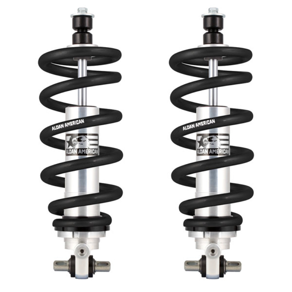 Kit de amortiguadores tipo coilover Aldan American, GM, carrocería A 68-72, delantero, resortes simples ajustables de 450 lb