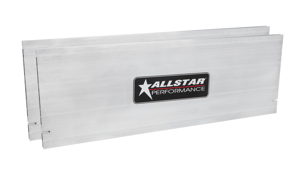 Placas de puntera de aluminio Allstar Performance, 1 unidad