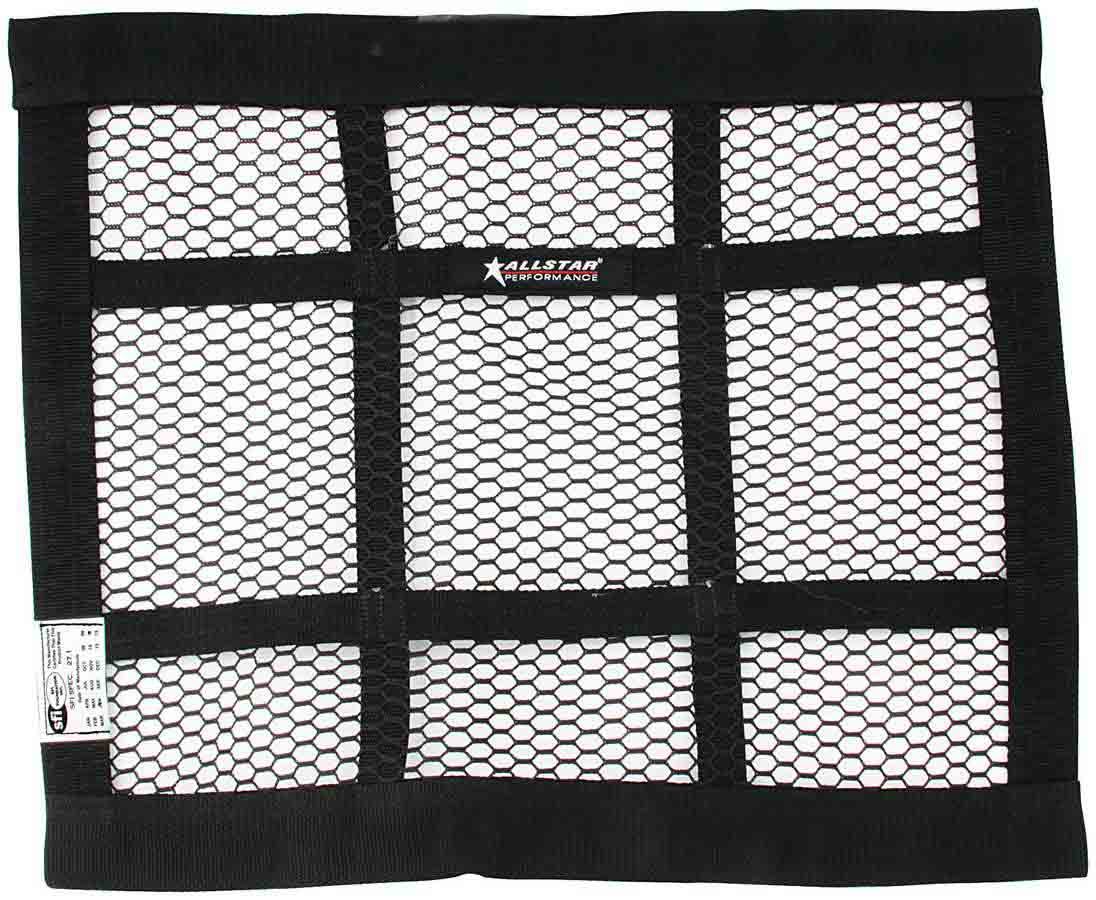 Allstar Performance Mesh Window Net Black 22 x 18 SFI