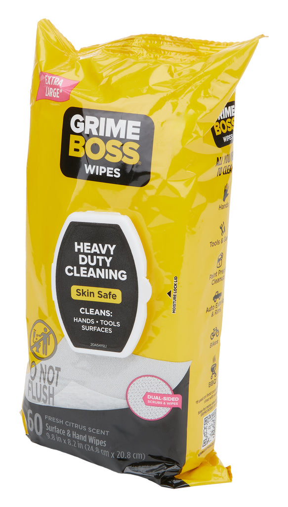 Cleaning Wipes 60pk Grime Boss