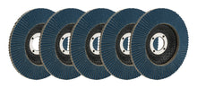 Load image into Gallery viewer, Flap Discs 60 Grit 4-1/2in with 7/8in Arbor