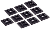 Base para bridas de alambre Allstar Performance de 1-1/8 in x 1-1/8 in, paquete de 10