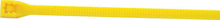 Load image into Gallery viewer, Allstar Performance Wire Ties Yellow 7in 100pk