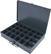 Cargar imagen en el visor de la galería, Metal Storage Case 24 Comp 9.5x13.5x2