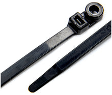 Load image into Gallery viewer, Allstar Performance Wire Ties Black 14.00 w/ Mounting Hole 25pk