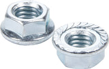 Allstar Performance Serrated Flange Nuts 3/8-16 10pk