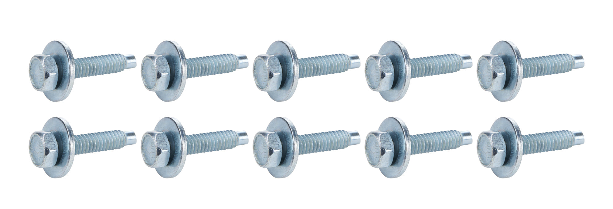 Allstar Performance Body Bolt 1-1/8in 10pk Silver