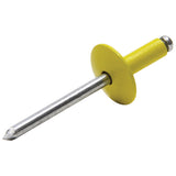 Remache de aluminio amarillo Lg Hd, paquete de 250